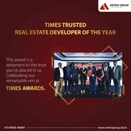 Times Trusted Real Estate Developer of the Year recognition image