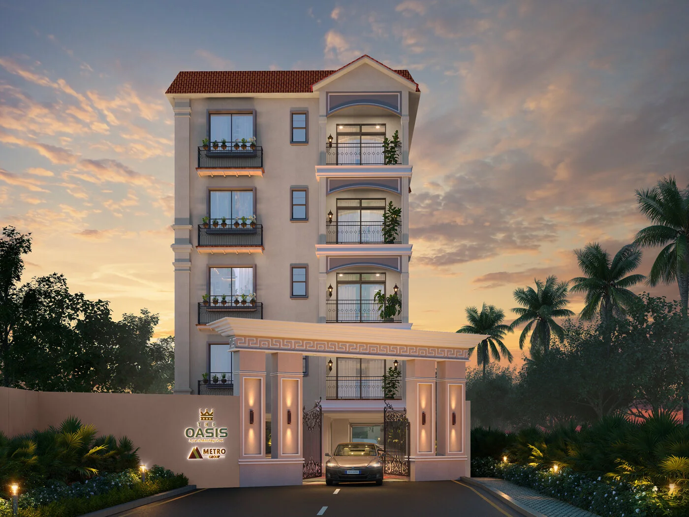 The Oasis by Metro King’s Court residential development